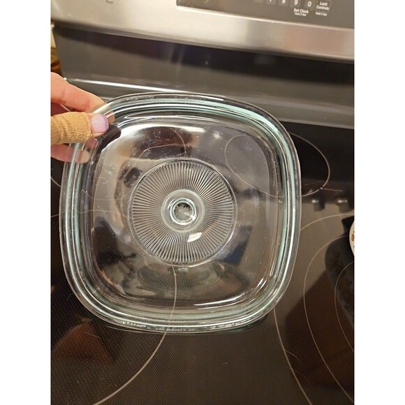 Vintage CorningWare L'Echalote A-8-B 1.4 L Spice Of Life Dish With Glass Lid - Picture 8 of 11